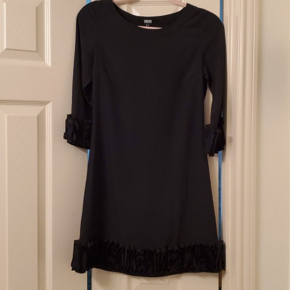 Asos Black Shift Dress